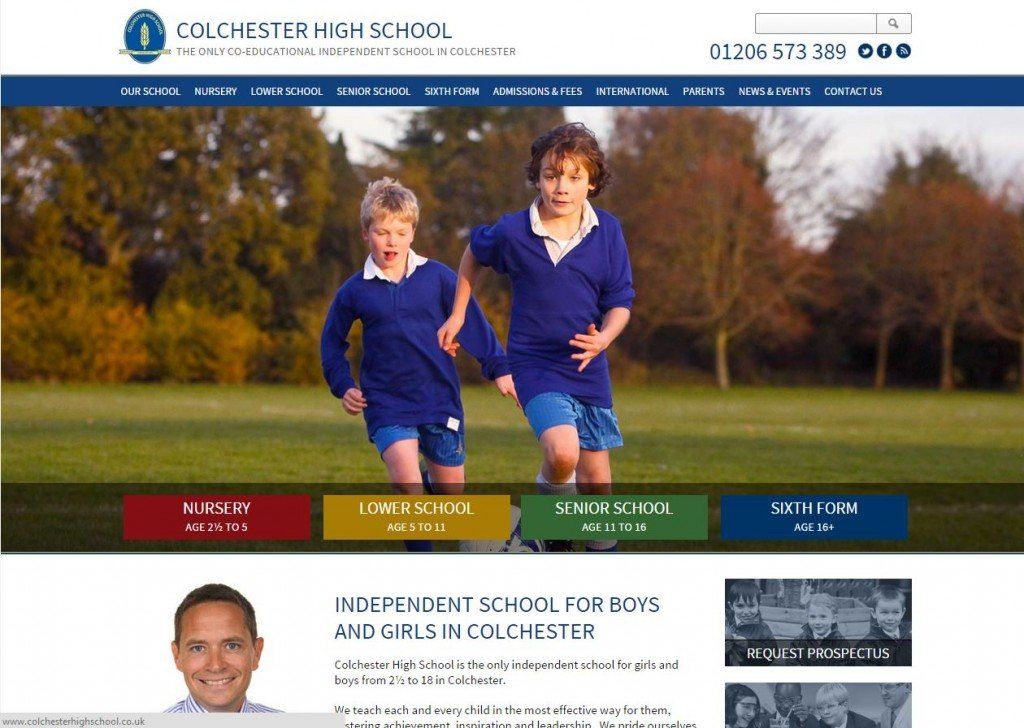 school website design