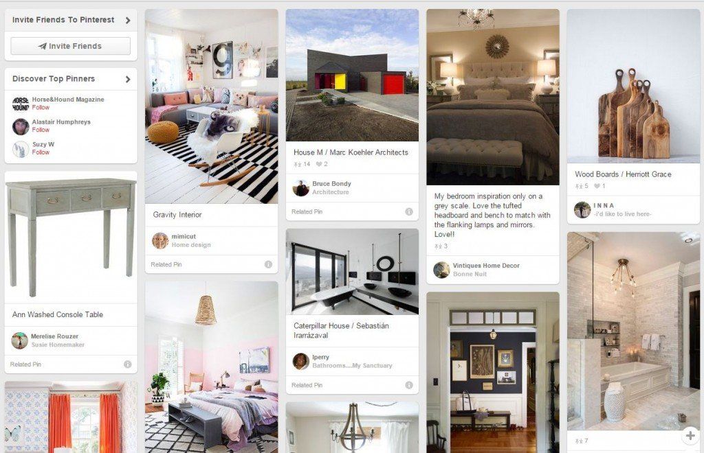 Pinterest search