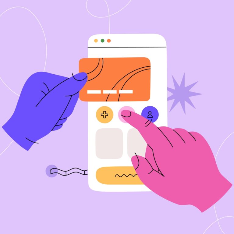 hands on a phone